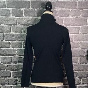 Style & Co Sweaters - Style Co Red Black Color Block Ribbed Turtleneck M Style & Co Sweaters - Style Co Red Black Color Block Ribbed Turtleneck M